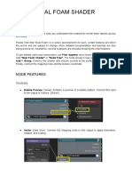 Real Foam Shader Manual