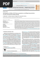 Journal of King Saud University - Engineering Sciences: A. Bharatish, B. Kishore Kumar, R. Rajath, H.N. Narasimha Murthy