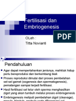 Fertilisasi DN Emriogenesis