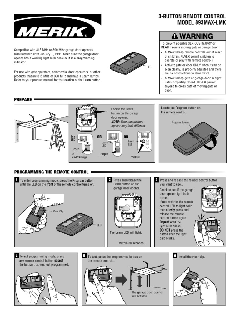 Manual Control Merik PDF Electricity Electronics
