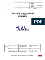 Procedimiento Mantenimiento Caldera