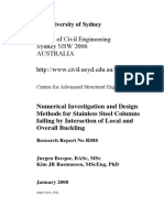 School of Civil Engineering Sydney NSW 2006 Australia