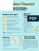 Procedimientos para La Auto-Cuarentena Coronavirus Con Azul y Verde Póster