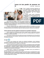 Atividade 4 - Cinco Casos Famosos de Boa Gestão de Pessoas em Grandes Empresas