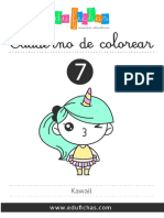 COL0007 Dibujos Kawaii Colorear PDF Edufichas
