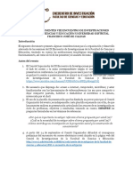 Protocolo para ponentes VIII Encuentro de Investigaciones Facultad de Ciencias y Educación UDFJC