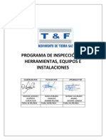 Programa de Inspeccion de Herramientas