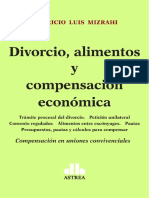 Somosunoslibrosjurídicos - Divorcio, Alimentos y Compensación Económica - Dr. Mauricio Luis Misrahi - 2018 - 224 Páginas - Edit. Astrea