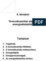 Intenzív És Extenzív Mennyiségek - 4temakor