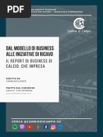 dal modello di business alle iniziative di ricavo