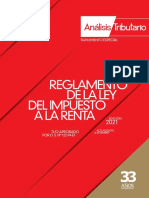 Reglamento de la Ley del Impuesto a la Renta TUO