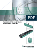Factory Automation - Sensing Your Needs: Pmi Inductive Positioning Measuring Systems
