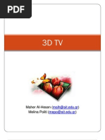 Download 3D TV Analysis by Melina Politi SN53194520 doc pdf