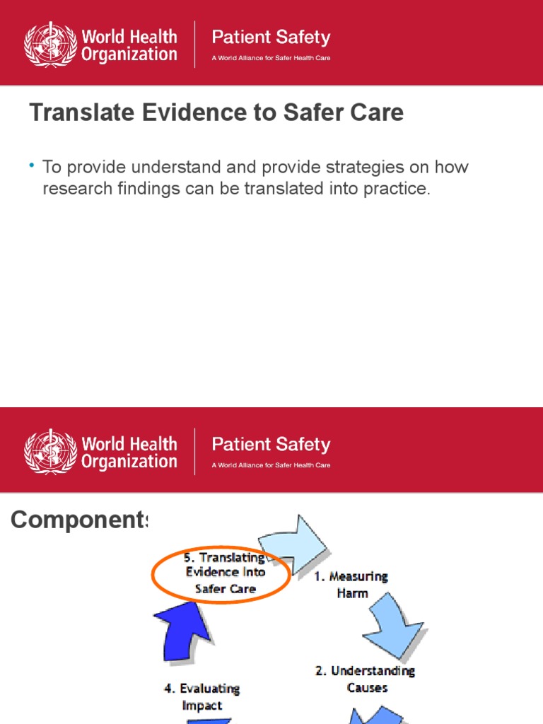 Translating Evidence into Practice: A Framework for Implementing Best ...