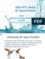 Presentación N°5 - Agua Potable - Conducción-regulación y distribución