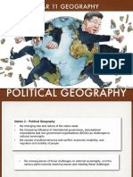 Year 11 Geography Political Geography