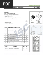 Isc N-Channel MOSFET Transistor IRL530NS: Features