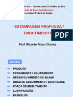 Estampagem profunda e embutimento