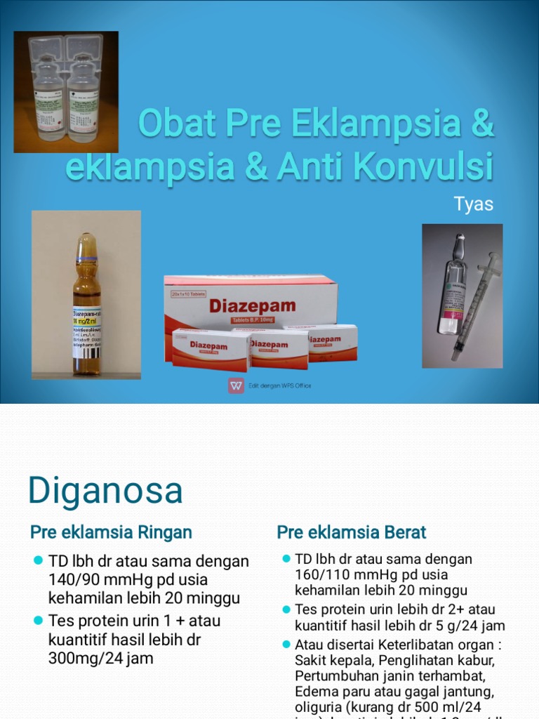 Obat Pre Eklampsia Eklampsia | PDF