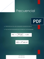 Clase 6. Análisis Frecuencial