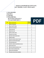 Tugas KMB 1 Askep Penyakit Tropis