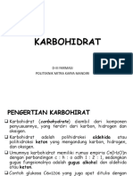 Materi Kuliah 3 Karbohidrat