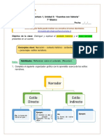 7° Unidad 3, Ficha de Lectura 1 - Las Mil Grullas