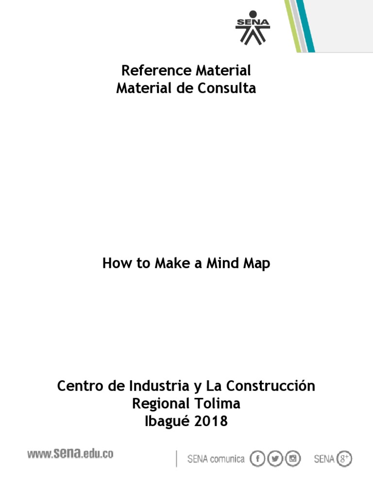 H. How To Make A Mind Map | PDF | Career & Growth