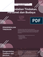 ZUL ANGRIANI 1992142028 - RANGKUMAN PENGENDALIAN TERHADAP TINDAKAN, PERSONEL, Dan BUDAYA