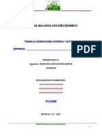 Trabajo Dimenciones Interna y Externa de La Empresa Avances II-2021