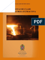 Metalurgia Extractiva Guia de Clase