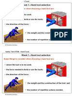 Hand Tool Safety Tips