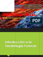 Tanatologia Forense SEMANA 