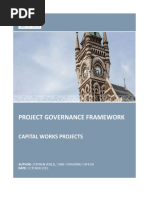 Project Governance Framework: Capital Works Projects