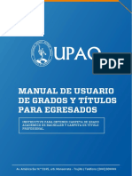 Instructivo Carpeta Grados y Titulos Upao