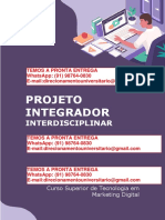 Estratégia e Intervenção em Marketing Digital o Caso Empresarial Doce Sabor PROJETO INTEGRADOR INTERDISCIPLINAR - Marketing Digital 1º e 2º Semestre