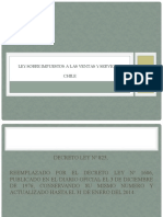 Ley Sobre Impuestos A Las Ventas y Servicios Chile