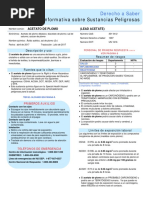 Acetato de plomo Ficha tecnica
