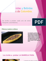 PRESENTACION Comidas y Bebidas Tipicas de Colombia