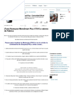 (Tuto) Restaurar MotoSmart Plus XT615 A Valores de Fabrica - Taringa!