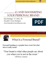 Personal Branding Webinar