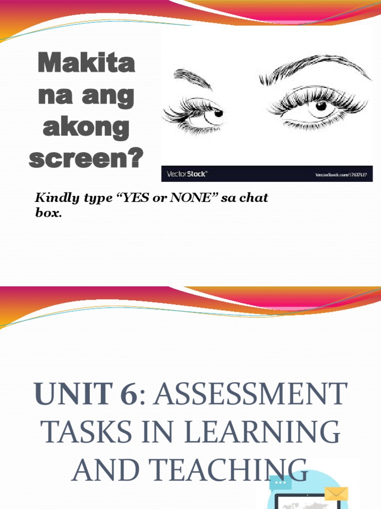 Understanding Assessment Tasks in Education | PDF | Educational ...