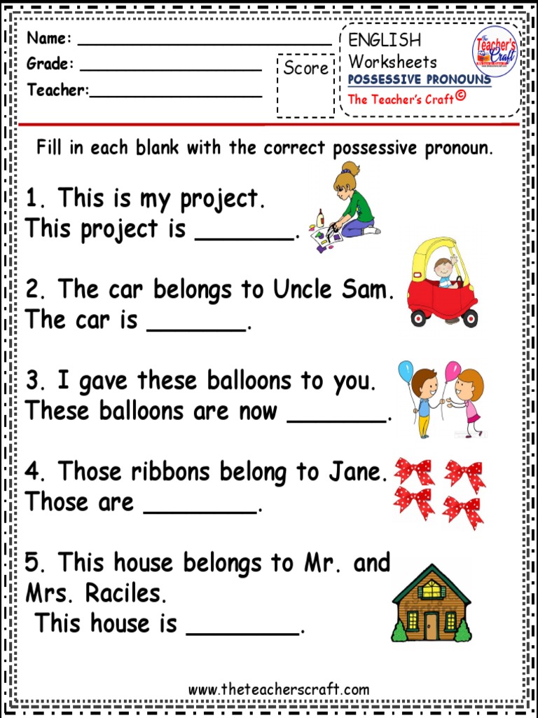 worksheet-possessive-pronoun-pages-1-4-pdf