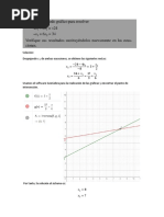 Solución Eliminación de Gauss Simple
