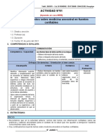 5to Grado - Actividad Del 01 de Junio - Indugraf