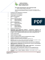 RF FVDB-19 Veterinary Drug and Product Declaration Form