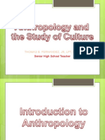 Module 1 (Anthropology and The Study of Culture)