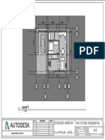 Level 1 1: Two-Storey Residential Floor Plan: Level 1 Gonzales, Maricar A101