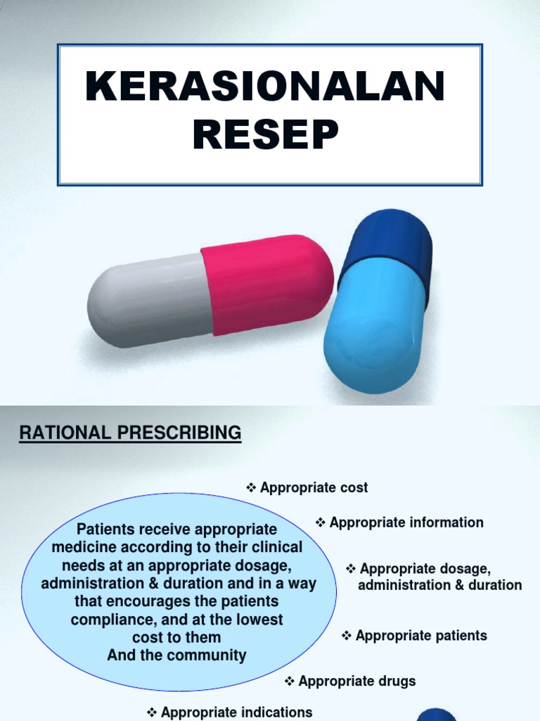 Panduan Pemakaian Obat Rasional | PDF | Kesehatan Holistik | Sains ...