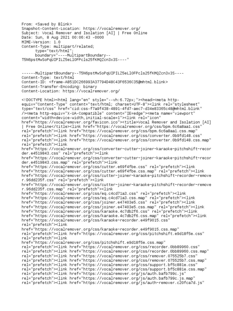 Vocal Remover And Isolation | PDF | Information Technology.